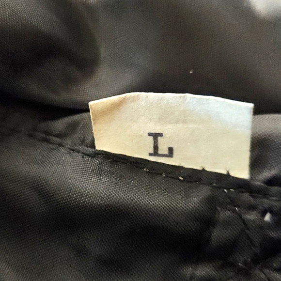 Crossroads Vintage Suede Front Black Costume Dress Vest Size Large - Picture 8 of 9